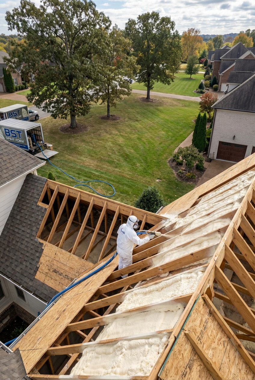 Attic Insulation in Brentwood, Tennessee