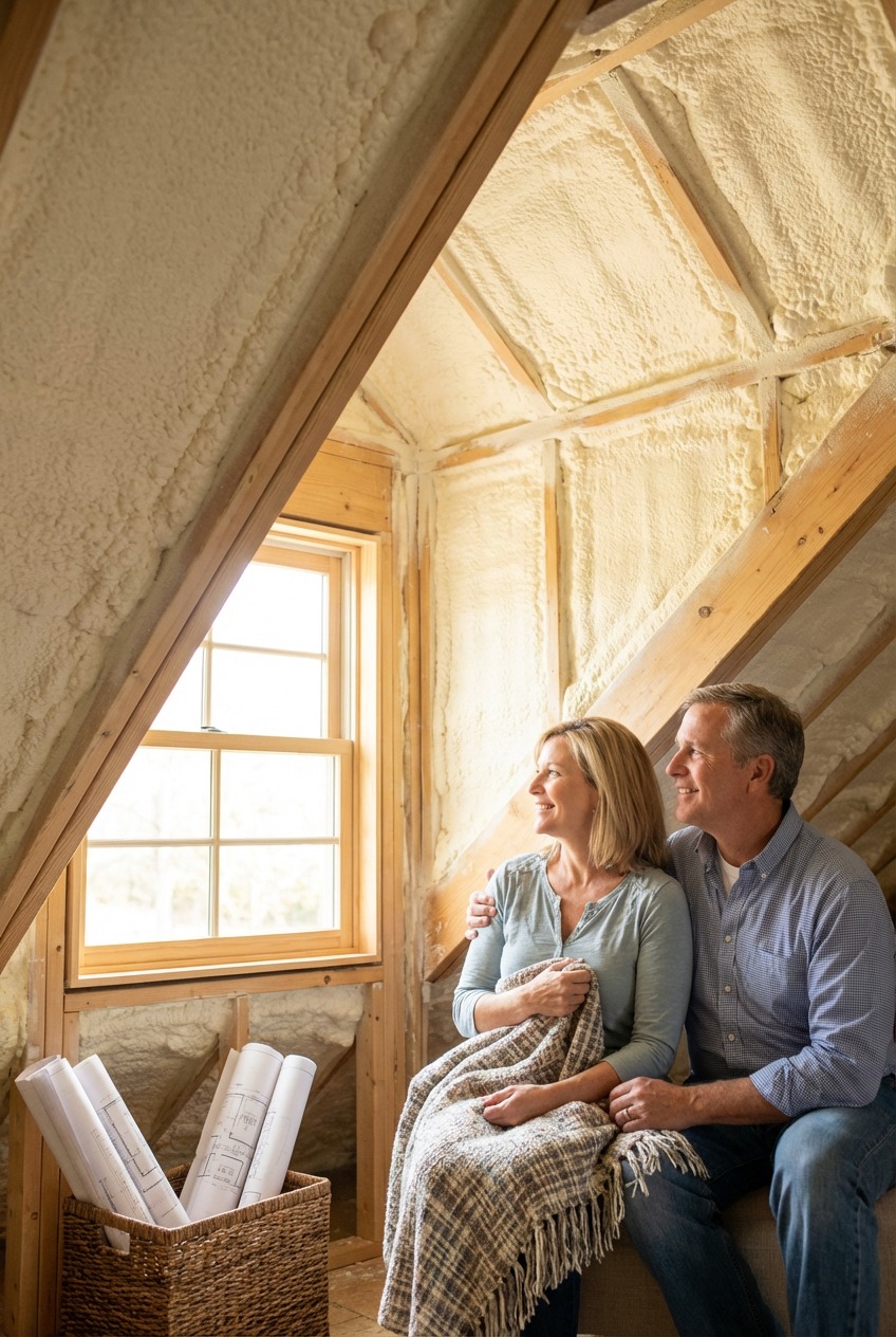 Attic Insulation in Thompson's Station, Tennessee